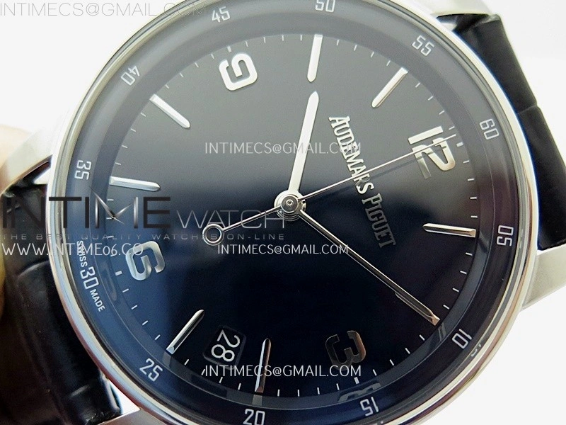 Code 11.59 SS 15210 APSF 1:1 Best Edition Blue Dial on Blue Leather Strap SA4302 Super Clone